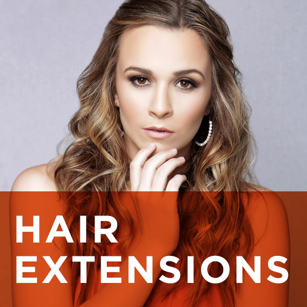 Hair extension services at Jyl Craven